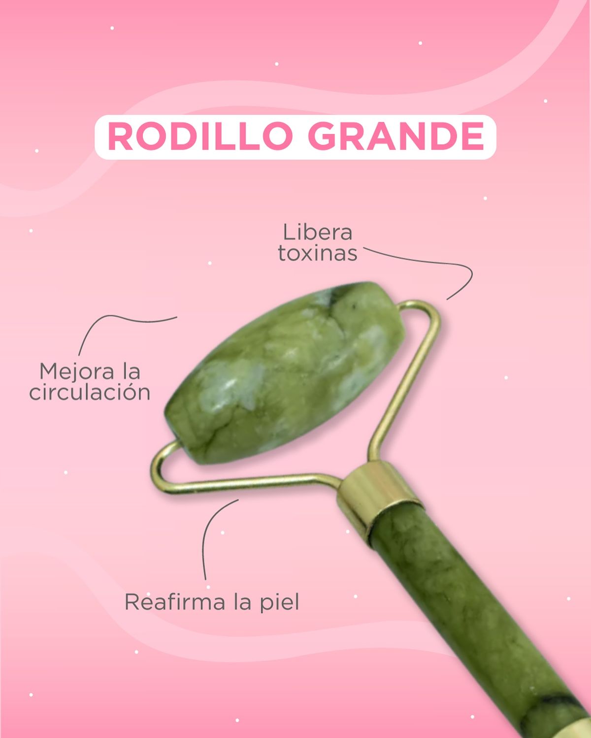 Rodillo de Jade – Relaja y Rejuvenece tu Piel