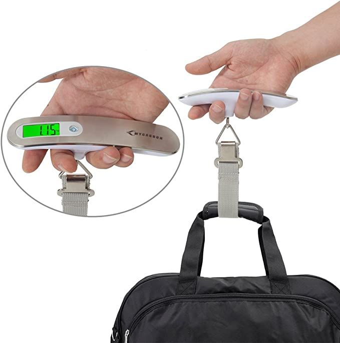 Balanza Digital Portátil – Pesa con Precisión Antes de Viajar
