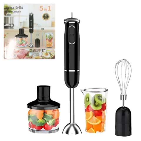Mini Pimer Luma Bella Metálica – Potencia y Estilo en tu Cocina