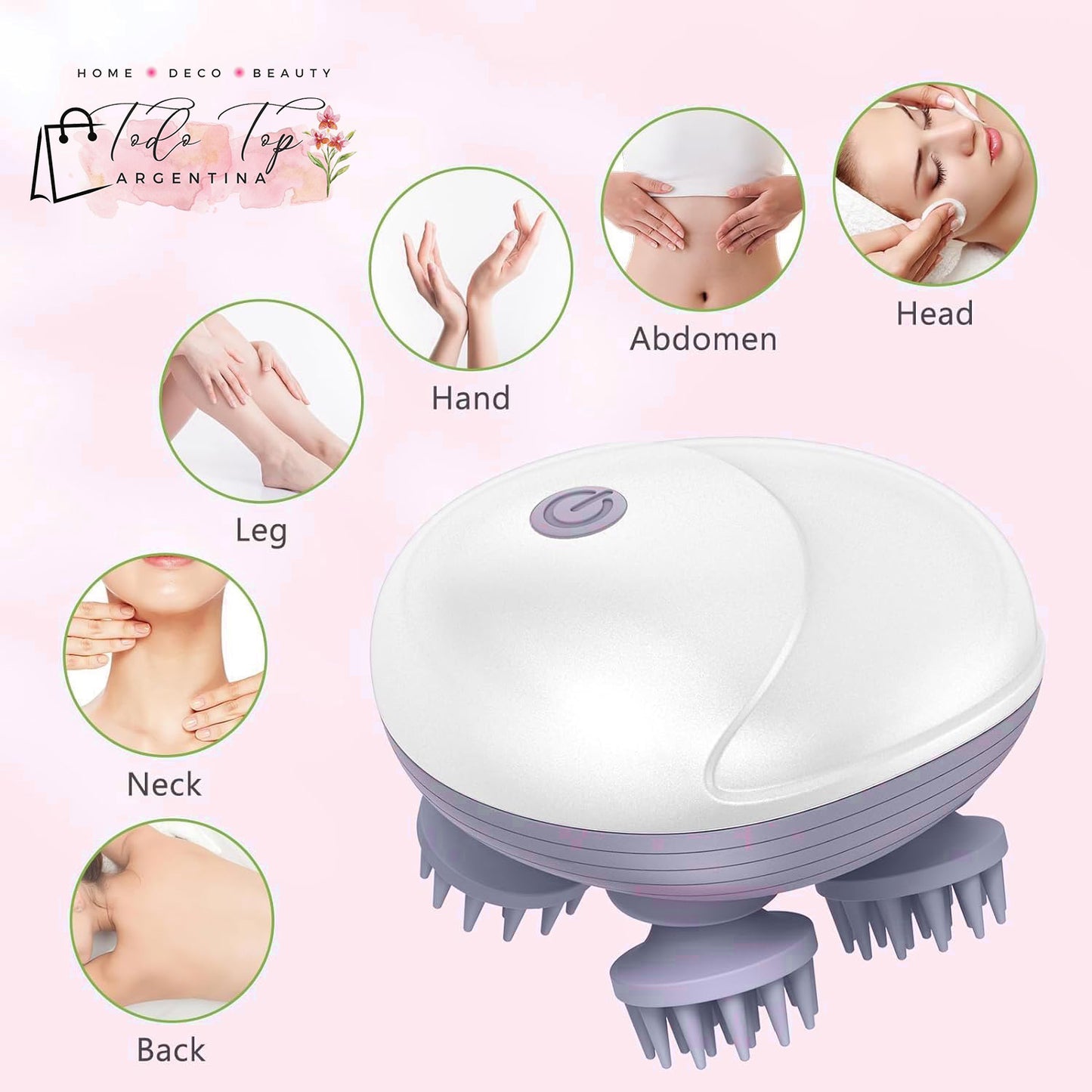 Masajeador Capilar Eléctrico – Relajación y Cuidado Avanzado para tu Cabello
