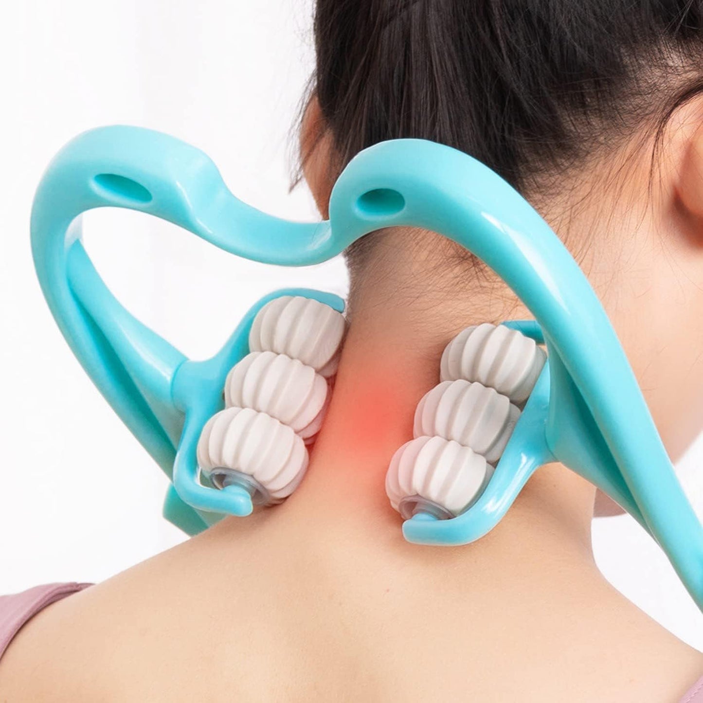 Masajeador de Cuello Manual – Alivio Instantáneo para Tensión y Estrés