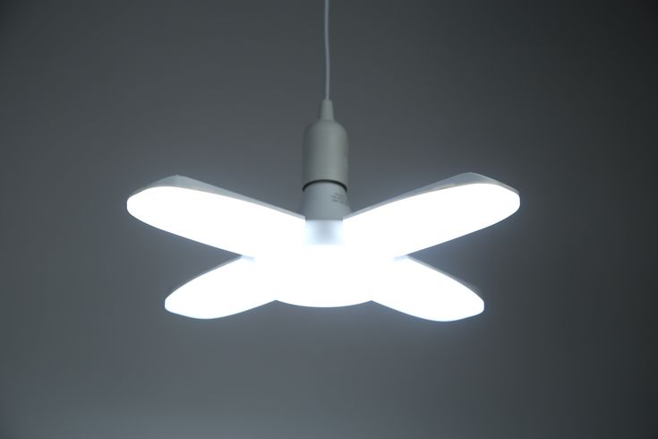 Bombillo Lámpara LED Plegable 4 Aspas – Máxima Iluminación en Cada Rincón
