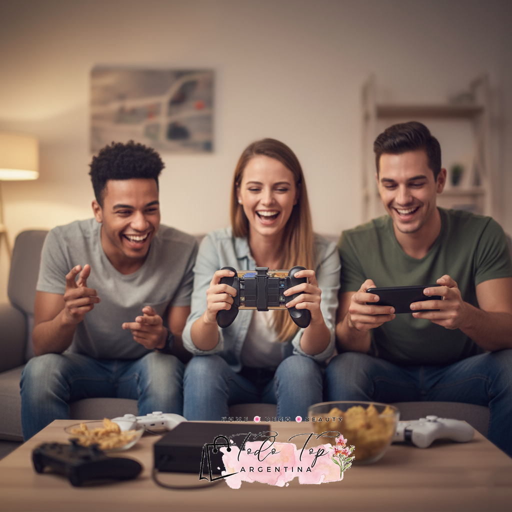 Soporte de Celular Gamepad – Comodidad y Estilo para Gaming y Streaming