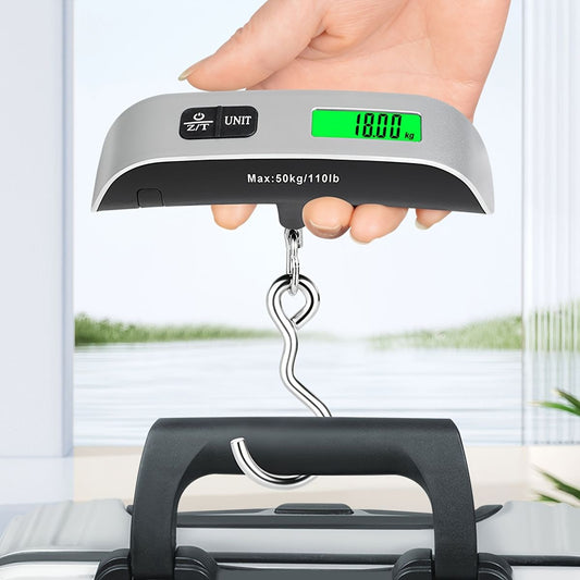 Balanza Digital Portátil – Pesa con Precisión Antes de Viajar