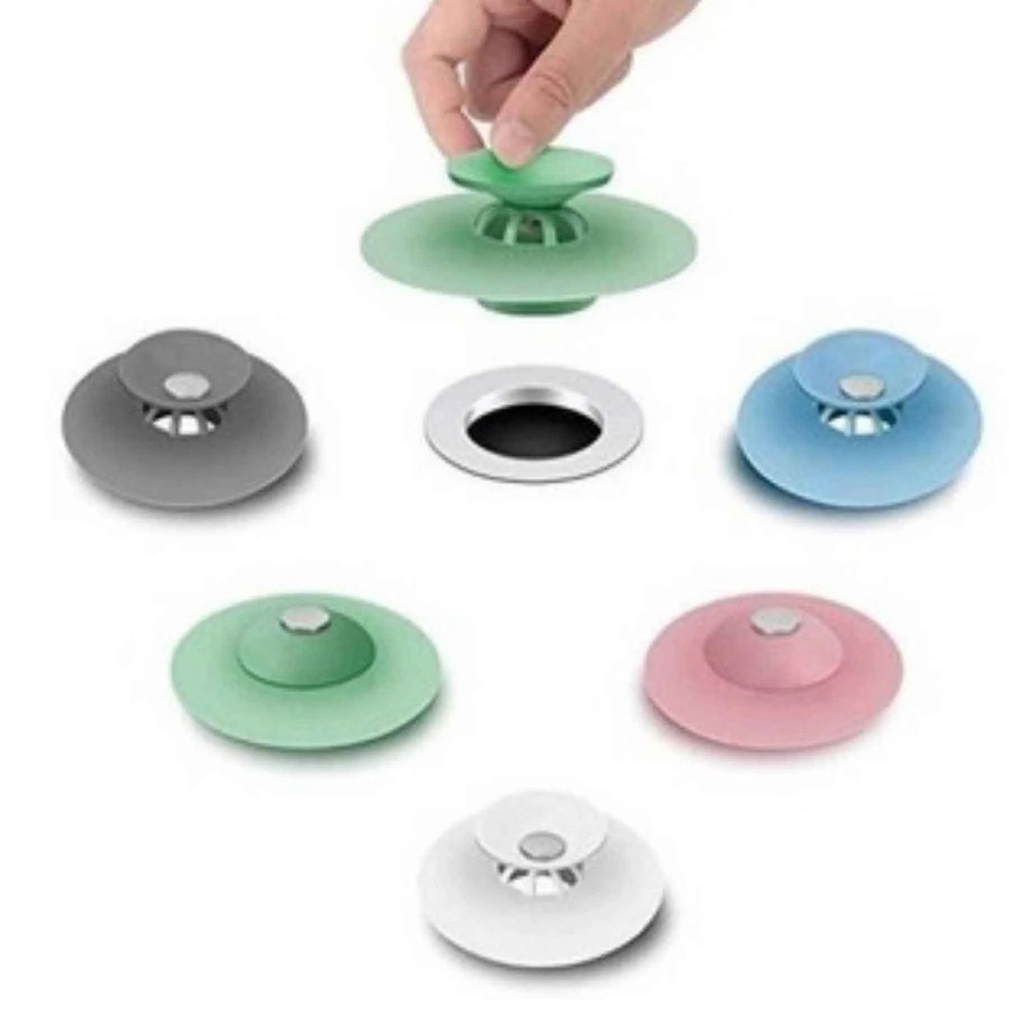 PACK DE 3 TAPONES COCINA BAÑO SILICONA