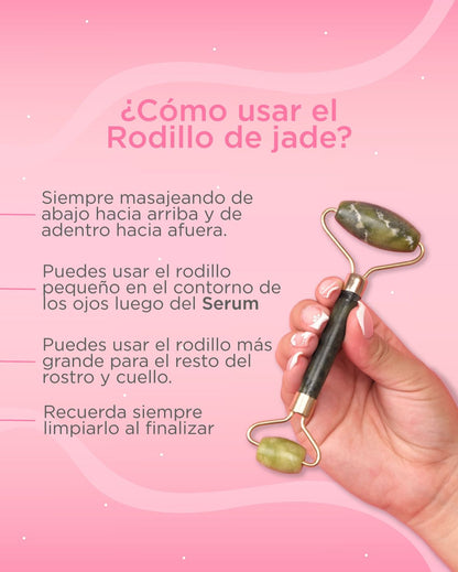 Rodillo de Jade – Relaja y Rejuvenece tu Piel