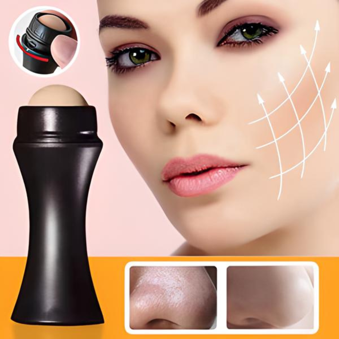 Rodillo Piedra Volcánica - Anti brillo para el Rostro