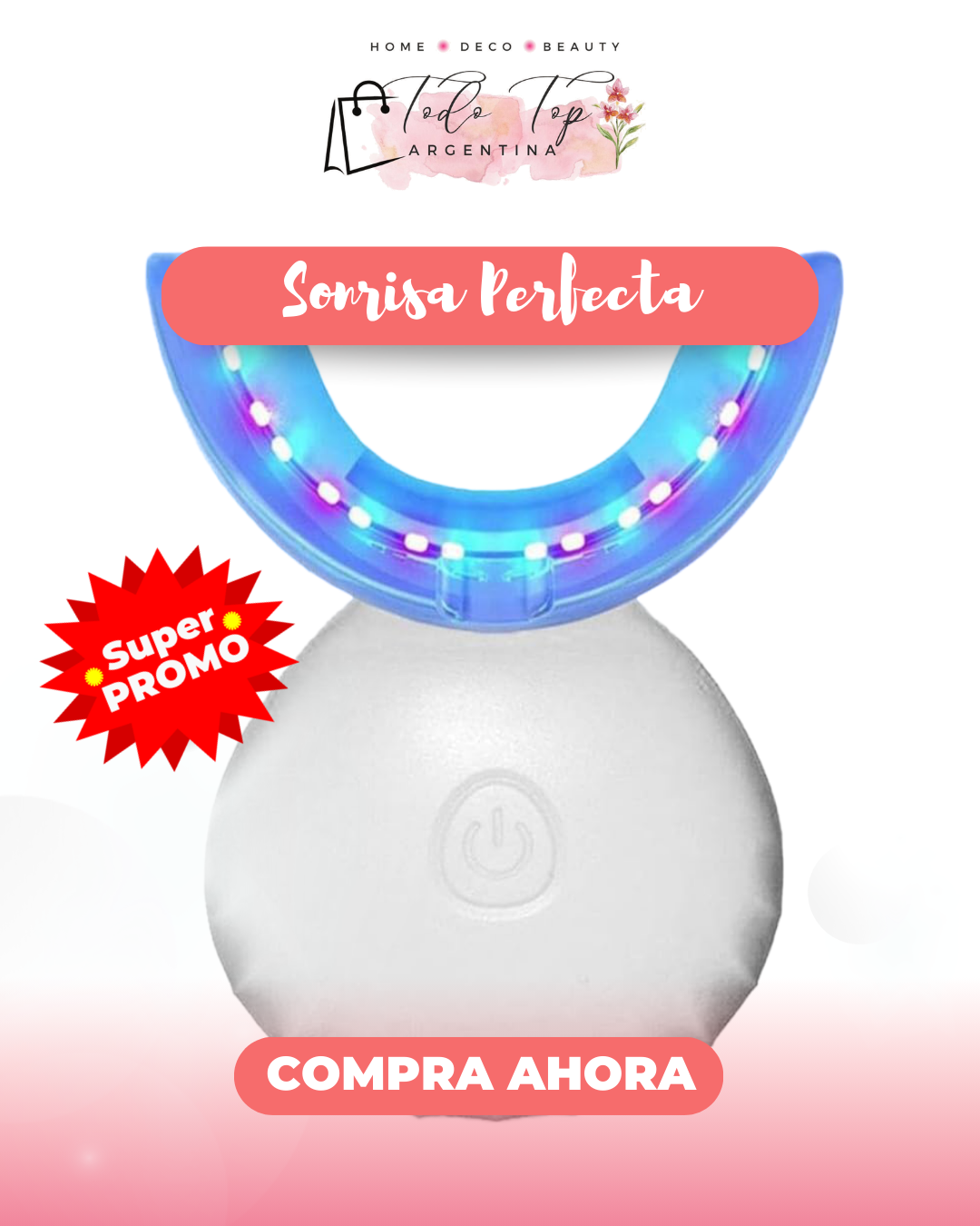 Blanqueador Dental USB – Sonríe con Confianza y Brillo Profesional