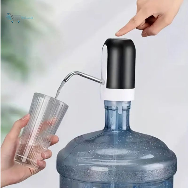 💧 Dispensador Eléctrico Recargable para Bidón – Agua Fácil en un Toque