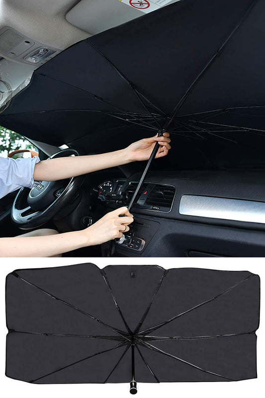 Paraguas Plegable para Auto – Protección Solar y Confort en Segundos