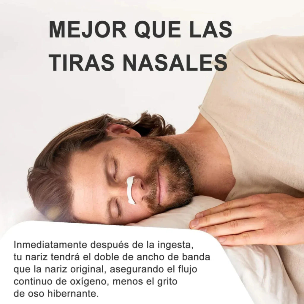 Kit 30 Tiras Nasales Magnéticas - Imán nasal antirronquidos