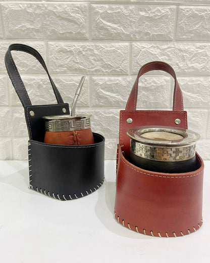 Porta Mate para Auto en Ecocuero – Tu Compañero de Ruta