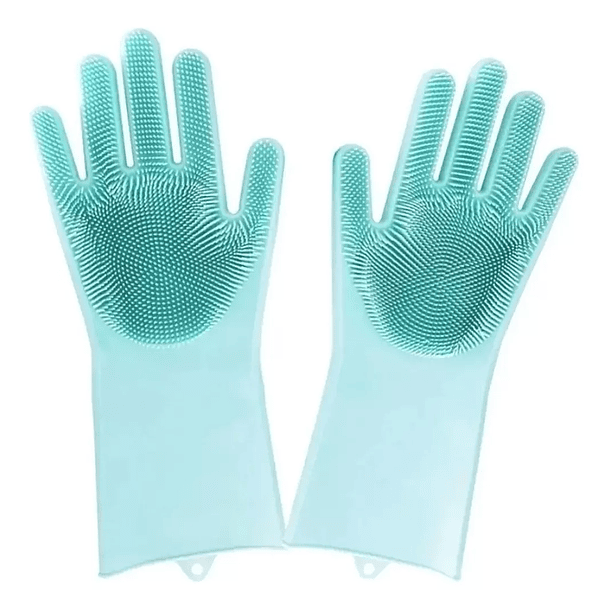 Guantes De Silicona Multiuso Para Limpieza - 1 PAR