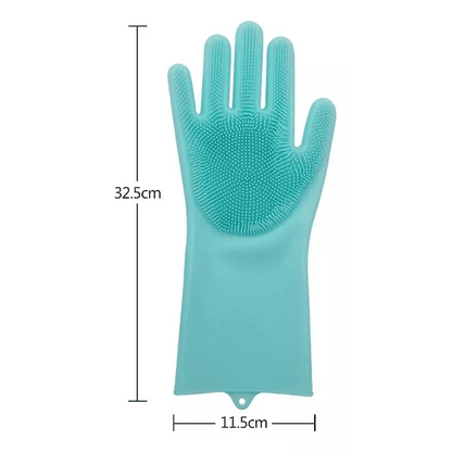 Guantes De Silicona Multiuso Para Limpieza - 1 PAR