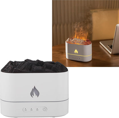 🔥 Humidificador Flama con Aromaterapia – Aire Fresco y Ambiente Relajante