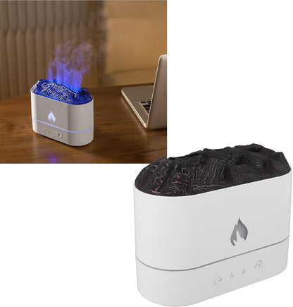 🔥 Humidificador Flama con Aromaterapia – Aire Fresco y Ambiente Relajante