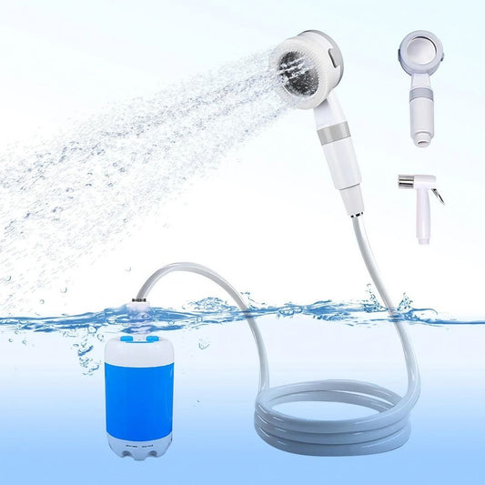 Ducha de Mano Portátil Recargable – Baño en Cualquier Lugar