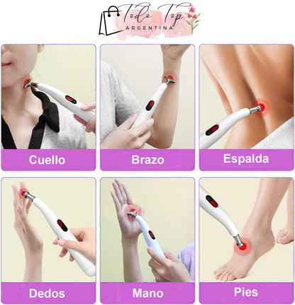 Masajeador de Acupuntura Manual – Relajación Natural al Alcance de tu Mano