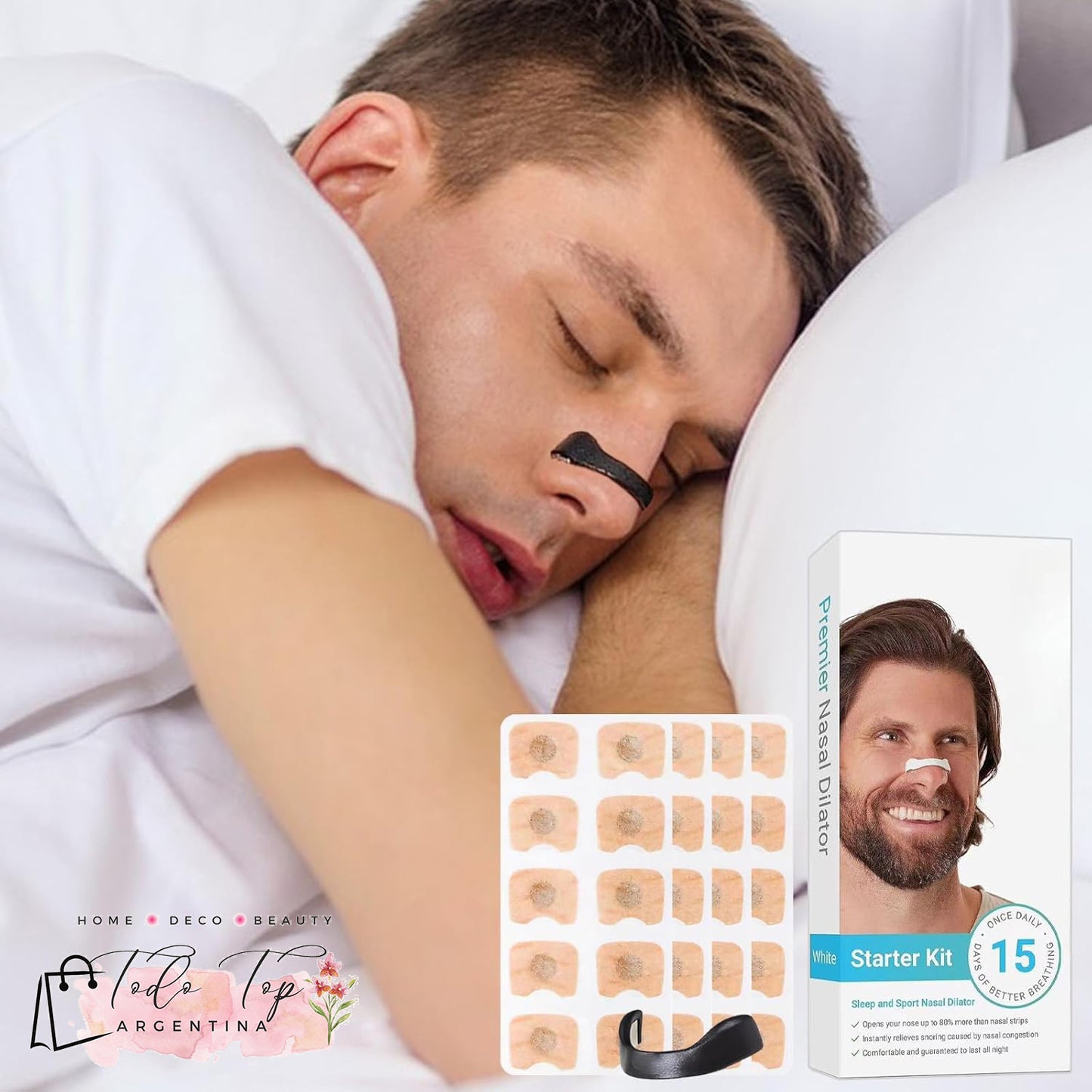 Dilatador Nasal Magnético – Respira Libre y Duerme sin Ronquidos