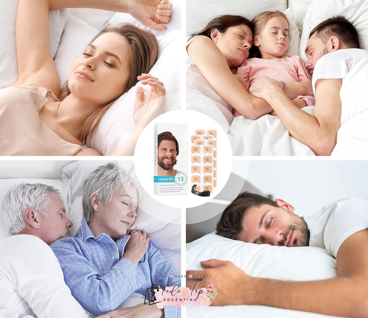 Dilatador Nasal Magnético – Respira Libre y Duerme sin Ronquidos