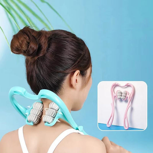 Masajeador de Cuello Manual – Alivio Instantáneo para Tensión y Estrés