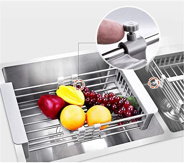 Escurridor de Verduras Extensible para Bacha – Comodidad y Practicidad en tu Cocina