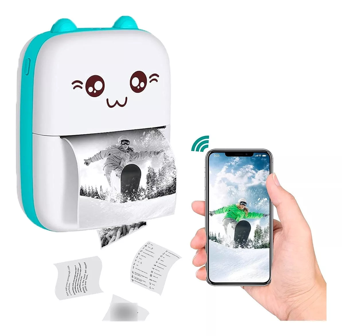 Mini Impresora Térmica Portátil Bluetooth