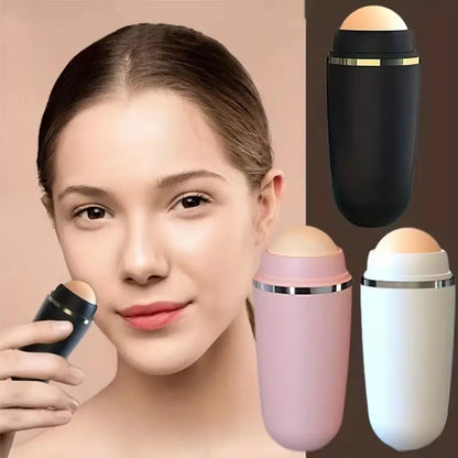 Rodillo Piedra Volcánica - Anti brillo para el Rostro