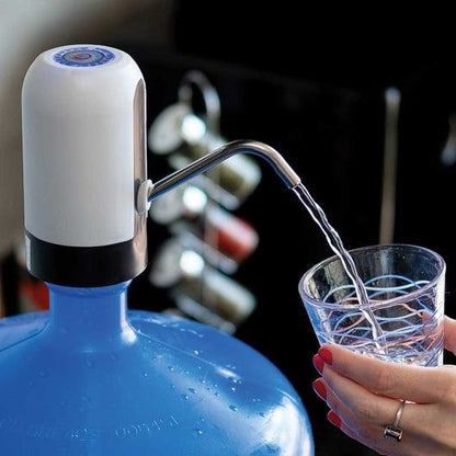 💧 Dispensador Eléctrico Recargable para Bidón – Agua Fácil en un Toque