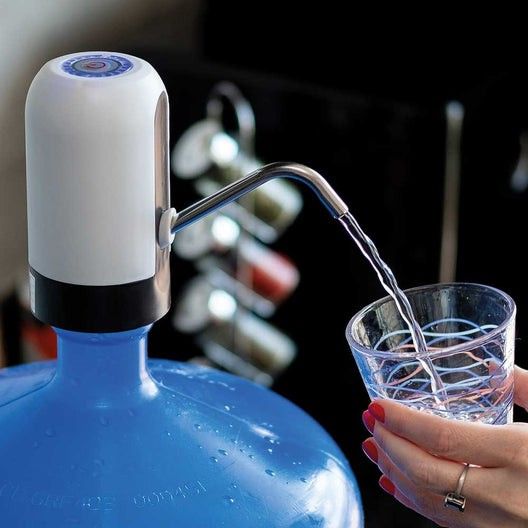 💧 Dispensador Eléctrico Recargable para Bidón – Agua Fácil en un Toque