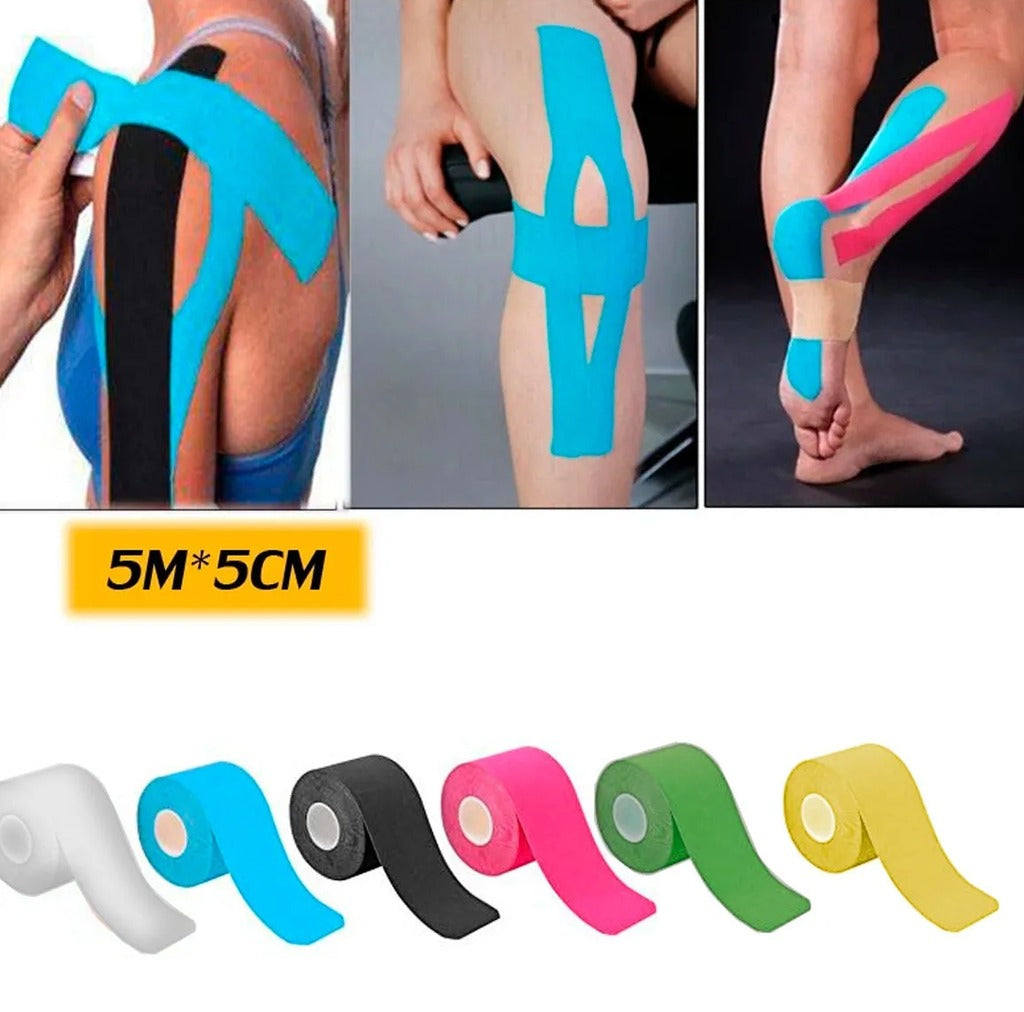 Cinta Tapping Neuromuscular Kin 5cm X 5 Mt Kinesiologia