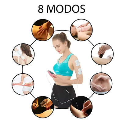 Electroestimulador Electrofísico - Maquina Para Masaje