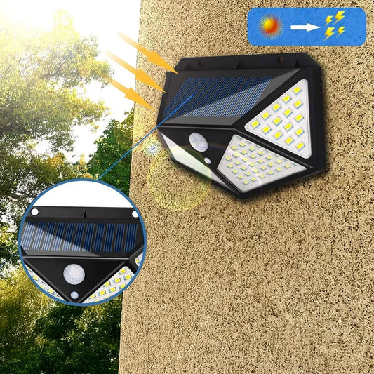 Reflector Solar Exterior con Sensor De Movimiento