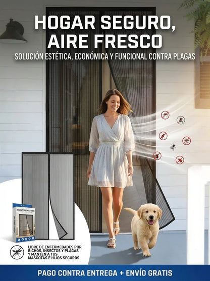 🦟 Malla Magnética Anti Mosquitos