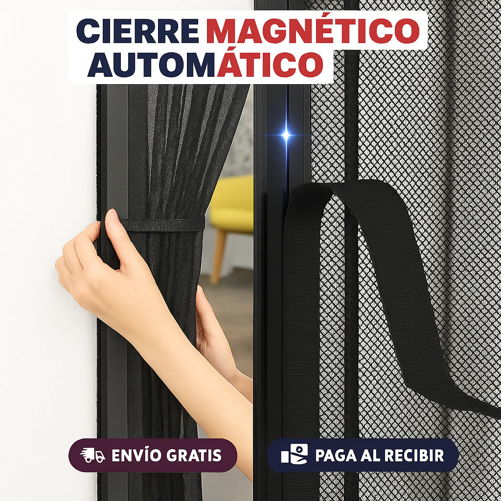 🦟 Malla Magnética Anti Mosquitos