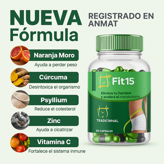 Siluett FIT15™ – Apoyo Natural para Bajar de Peso