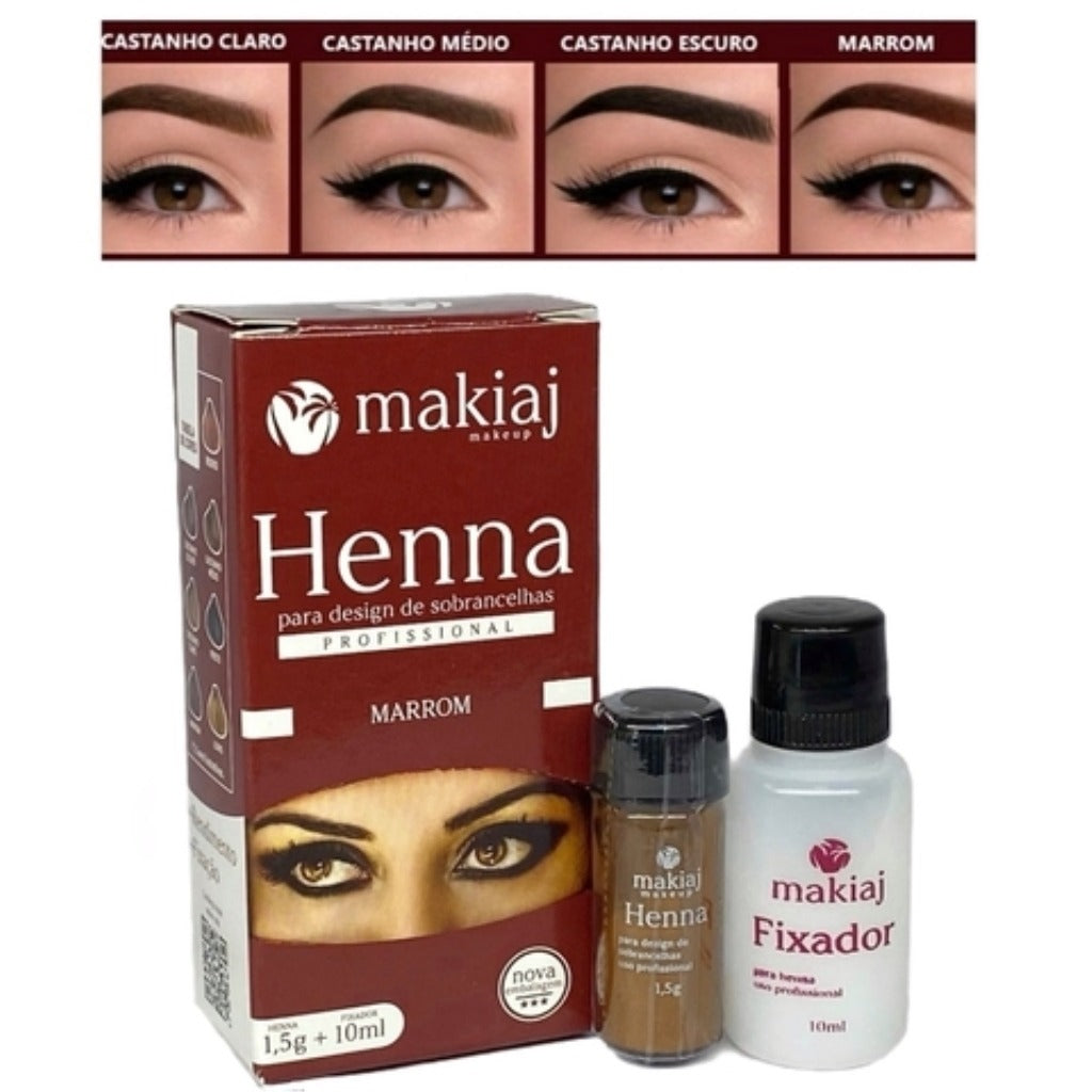 HENNA TINTE PARA CEJAS - SOLO MARRON