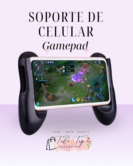 Soporte de Celular Gamepad – Comodidad y Estilo para Gaming y Streaming